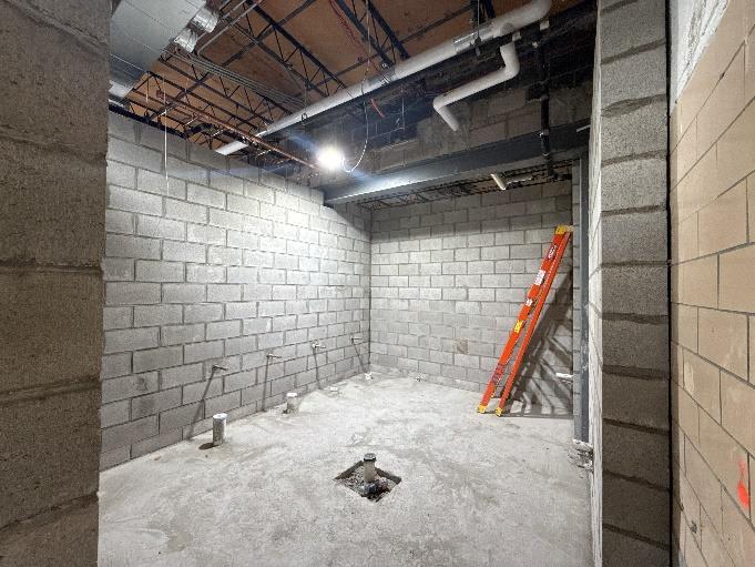 CHS - Auditorium Lobby Women's Restroom in Progress
