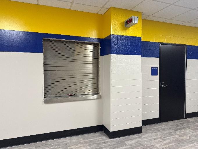 CHS - New School Store Coiling Door